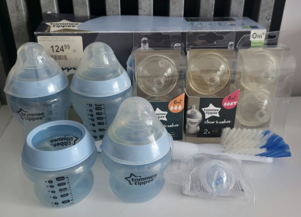 Zestaw butelek i smoczków Tommee Tippee