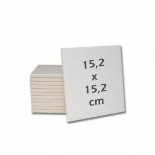 Azulejo Branco 15,2 x 15,2 cm Personalizado