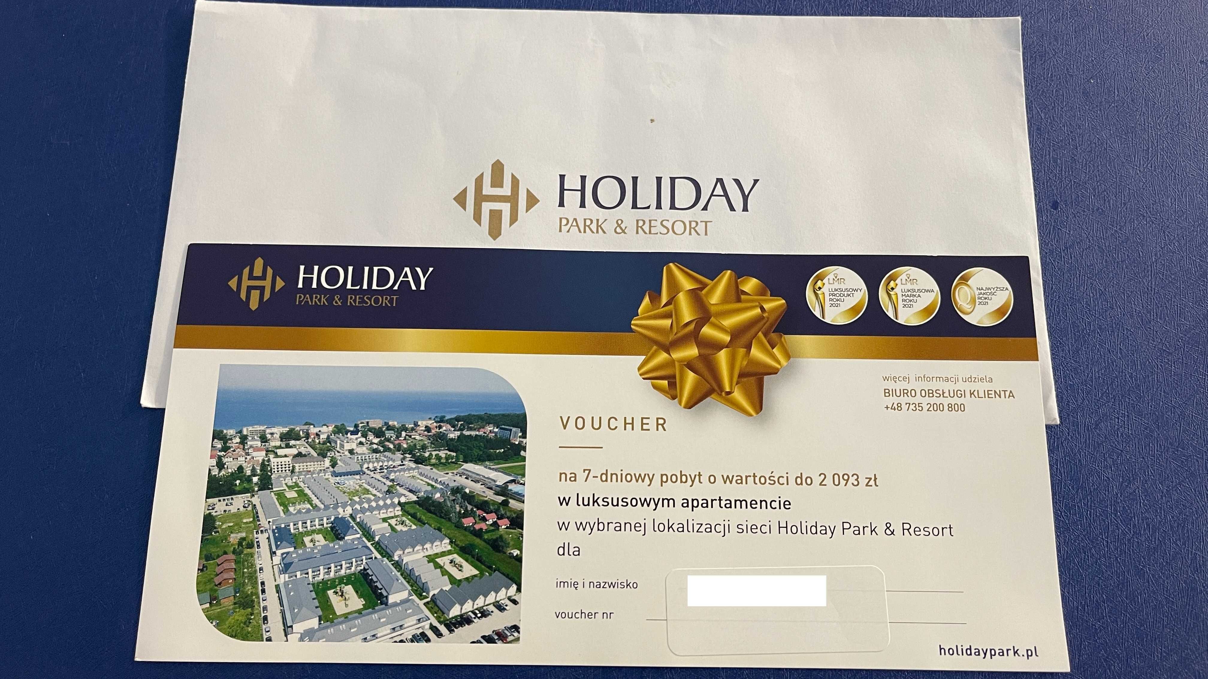 Voucher w apartamencie Holiday Park & Resort | 7-dniowy pobyt |