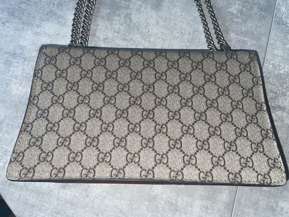 Gucci Dionysus small shoulder bag GG Supreme torebka na ramię