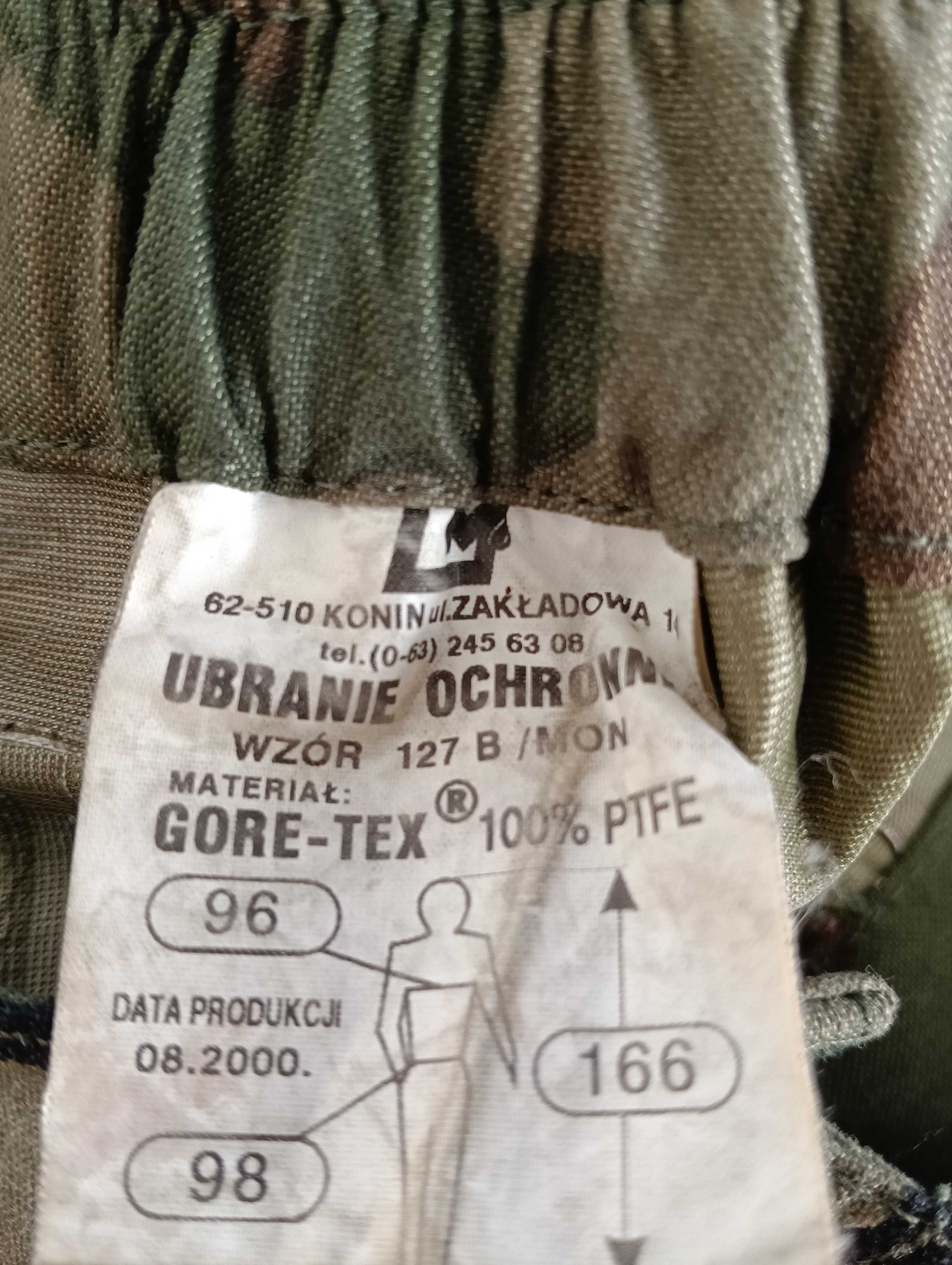 Ubranie ochronne Gore-Tex
