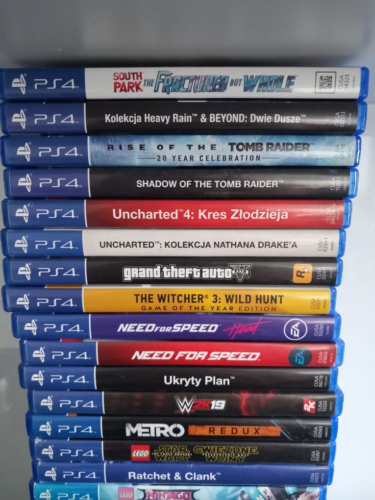 Gry ps4 days gone fifa22 uncharted tlou lego ninjago nfs