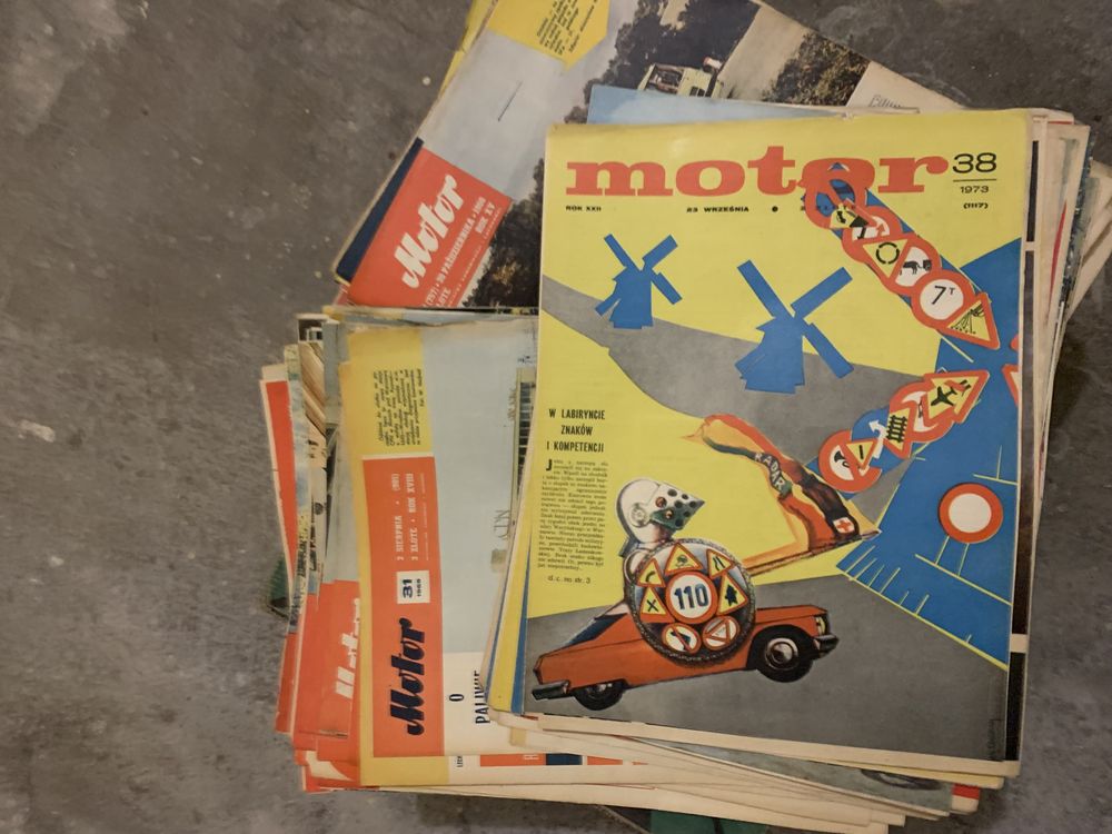 Kolekcja czasopism Motor
