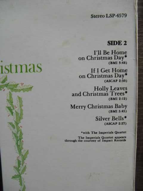 E.Presley "The Wonderful World of Christmas" (kolędy)- płyta winylowa
