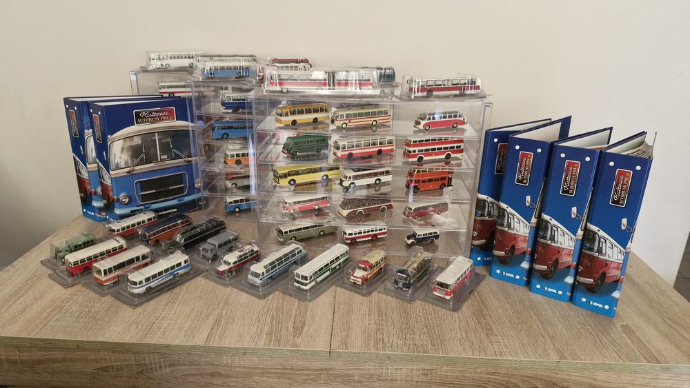 Kolekcja deagostini kultowe autobusy prl jelcz ikarus autosan