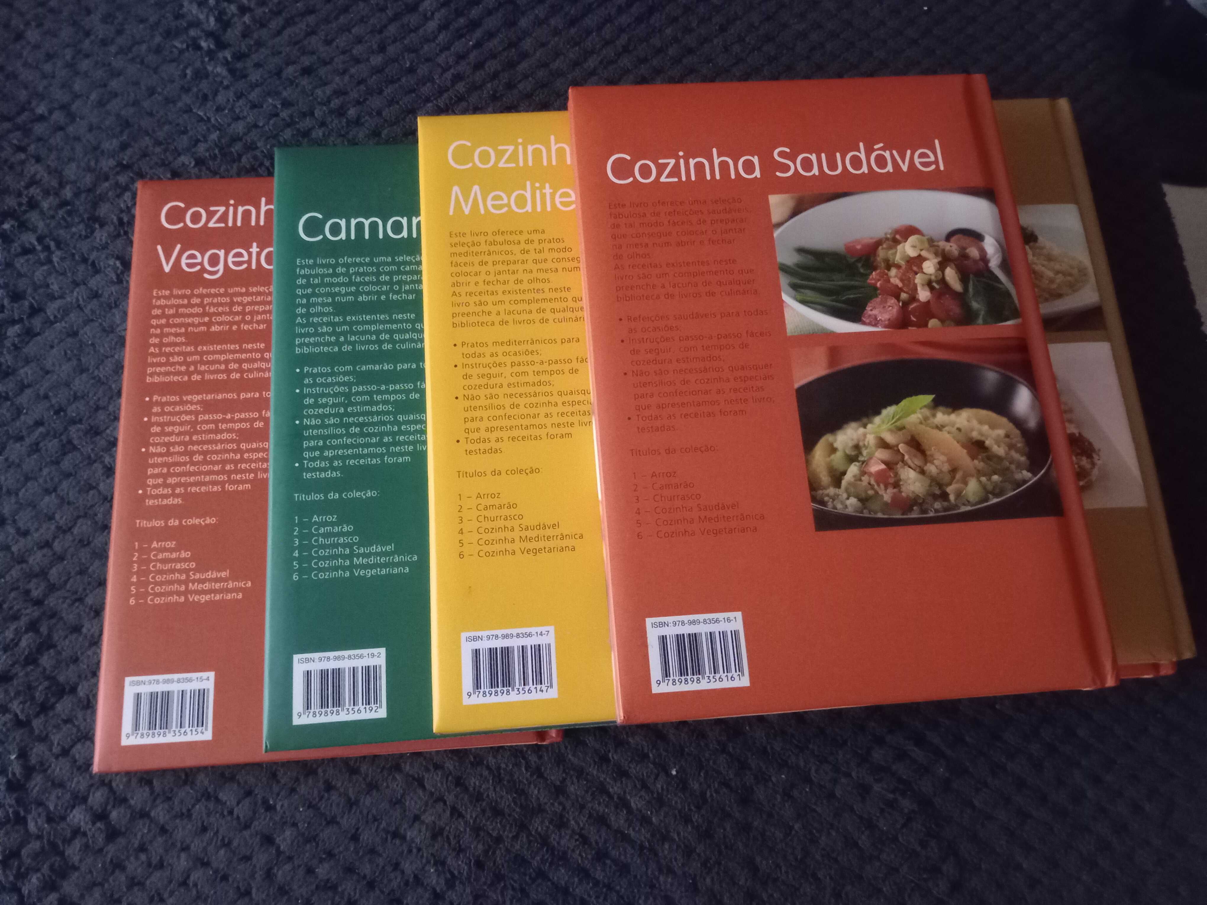 Livros Culinária O Prazer de Cozinhar - 1ª Edição - Coleção completa