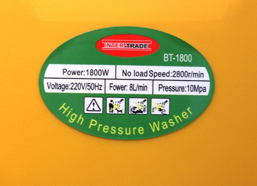 Myjka wysoko-ciśnieniowa elektryczna 1800W PROMOCJA