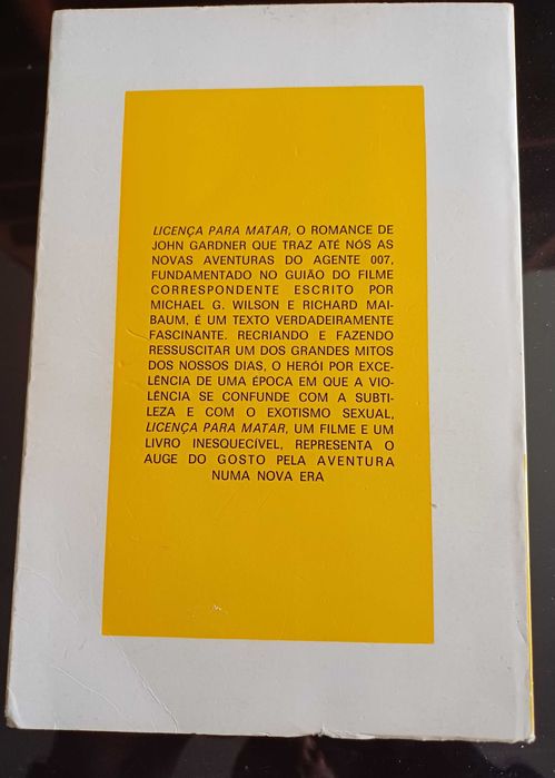 Michael G. Wilson - Licença para Matar