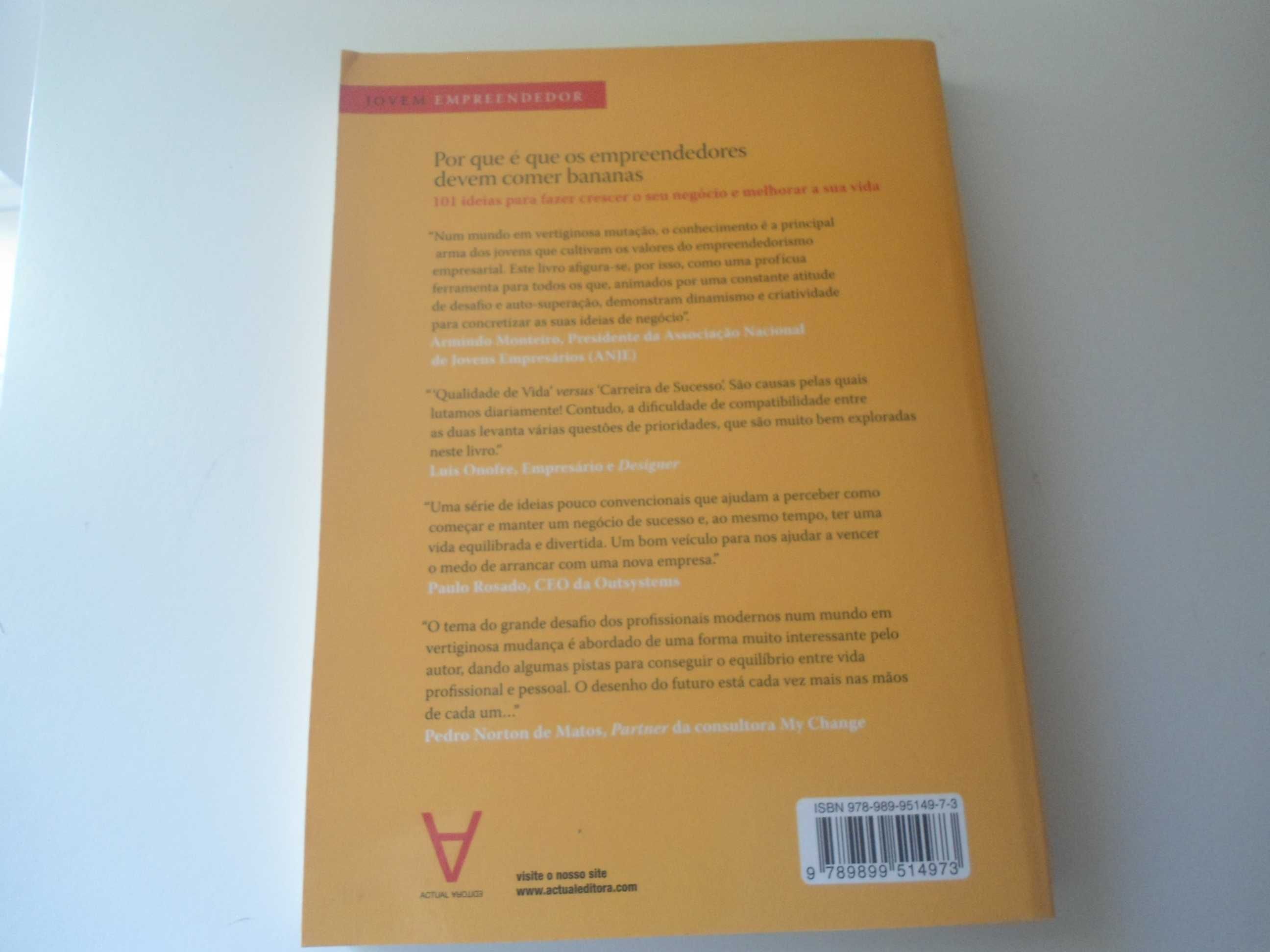 Por que é que os empreendedores devem comer bananas de Simon Tupman