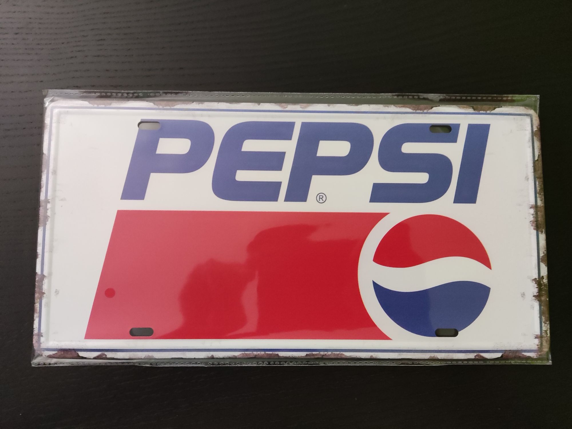 Placa metal Redbull - Pepsi