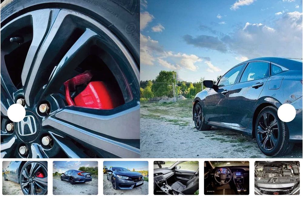 Honda Civic X sedan 2017 2.0L I4 DOHC 16V i-VTEC