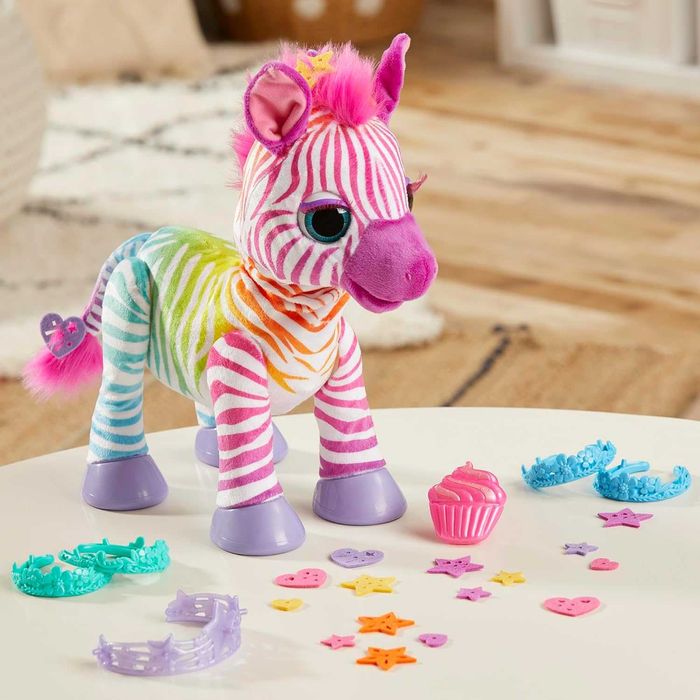 Интерактивная радужная Зебра furReal Zenya My Rainbow Zebra F6373