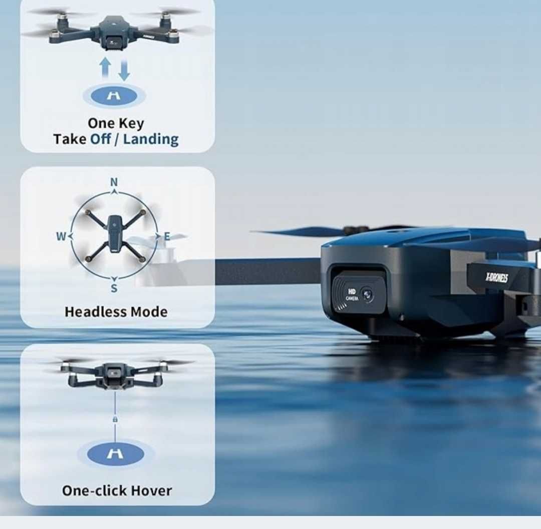 Dron FAKJANK -IDRONE X 15 zsilnikiem bezszczotkowym,