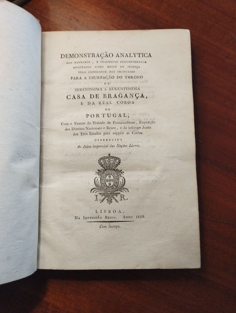 Defeza dos direitos nacionaes, e reaes da Monarquia Portugueza (1810)