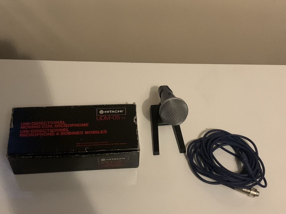 Hitachi UDM-05ex mikrofon dynamiczy
