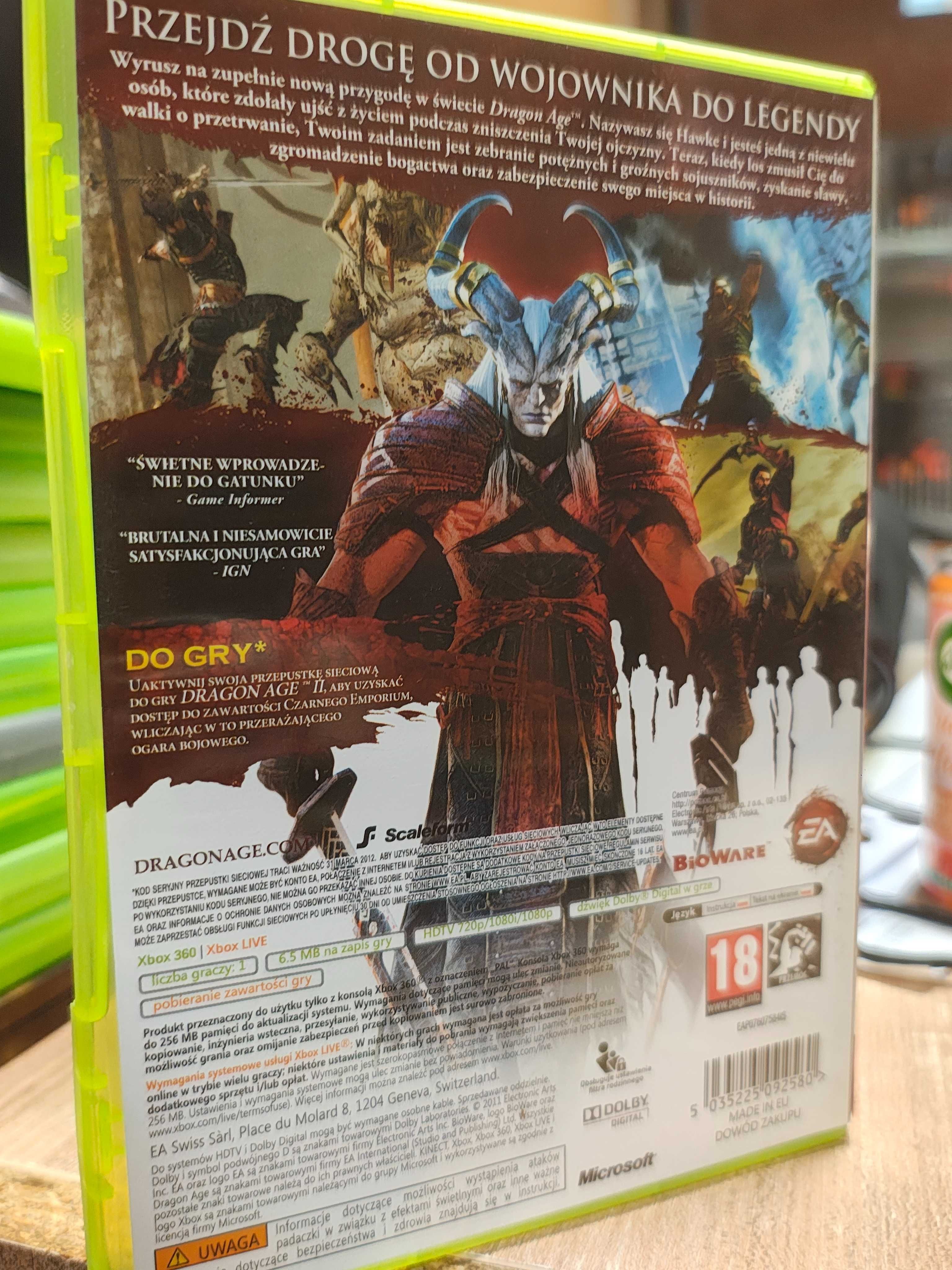 Dragon Age II Microsoft Xbox 360 PO POLSKU SklepRetroWWA