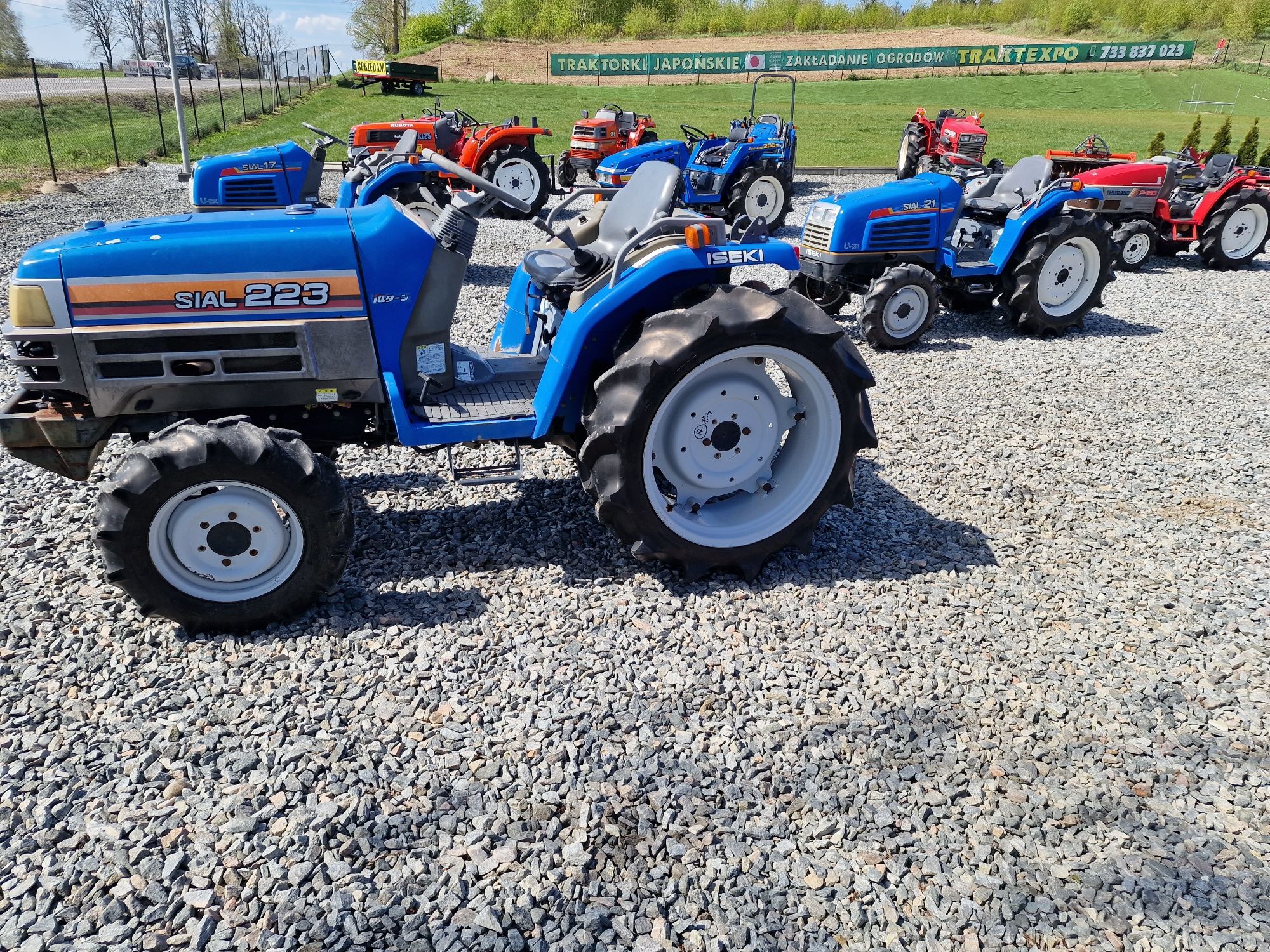 Mini traktor traktorek Kubota,iseki Nowa dostawa!