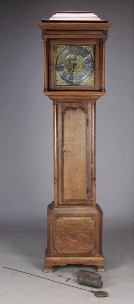 Zegar Angielski Stojący Pałacowy Kapturowy „George’a III XVIIIw.