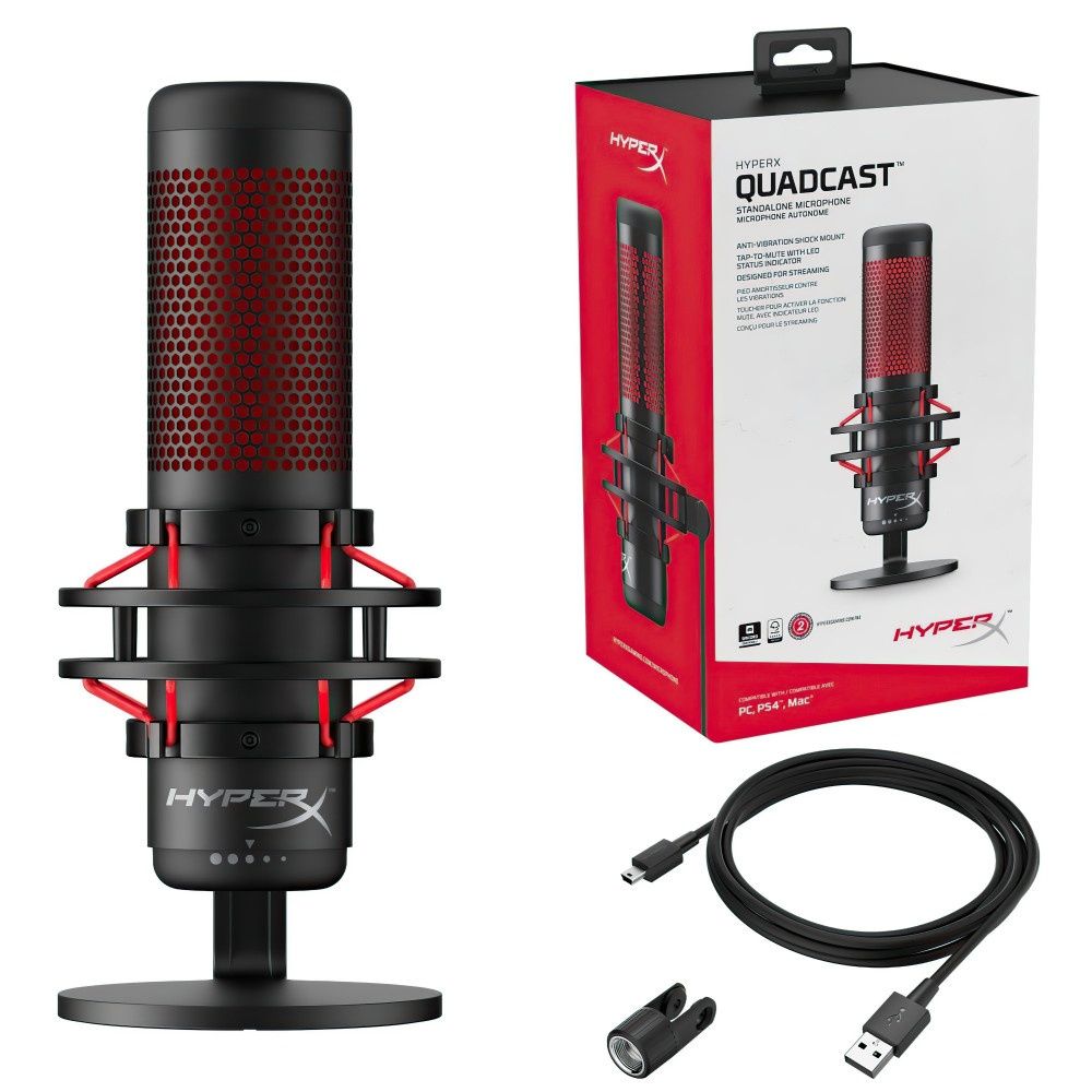 Микрофон HyperX QuadCast