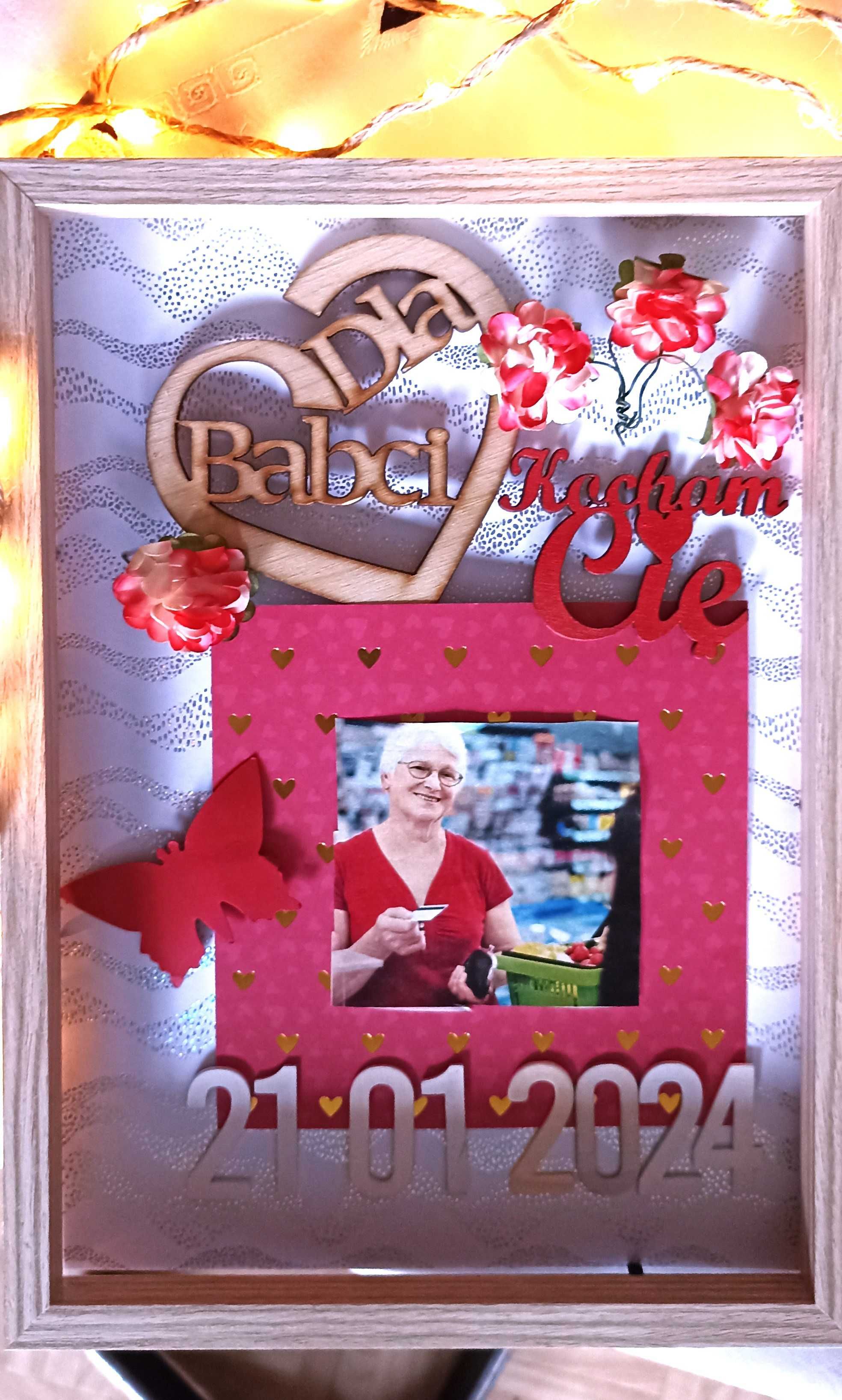 Prezent DLA BABCI I DZIADKA z Ich zdjęciem