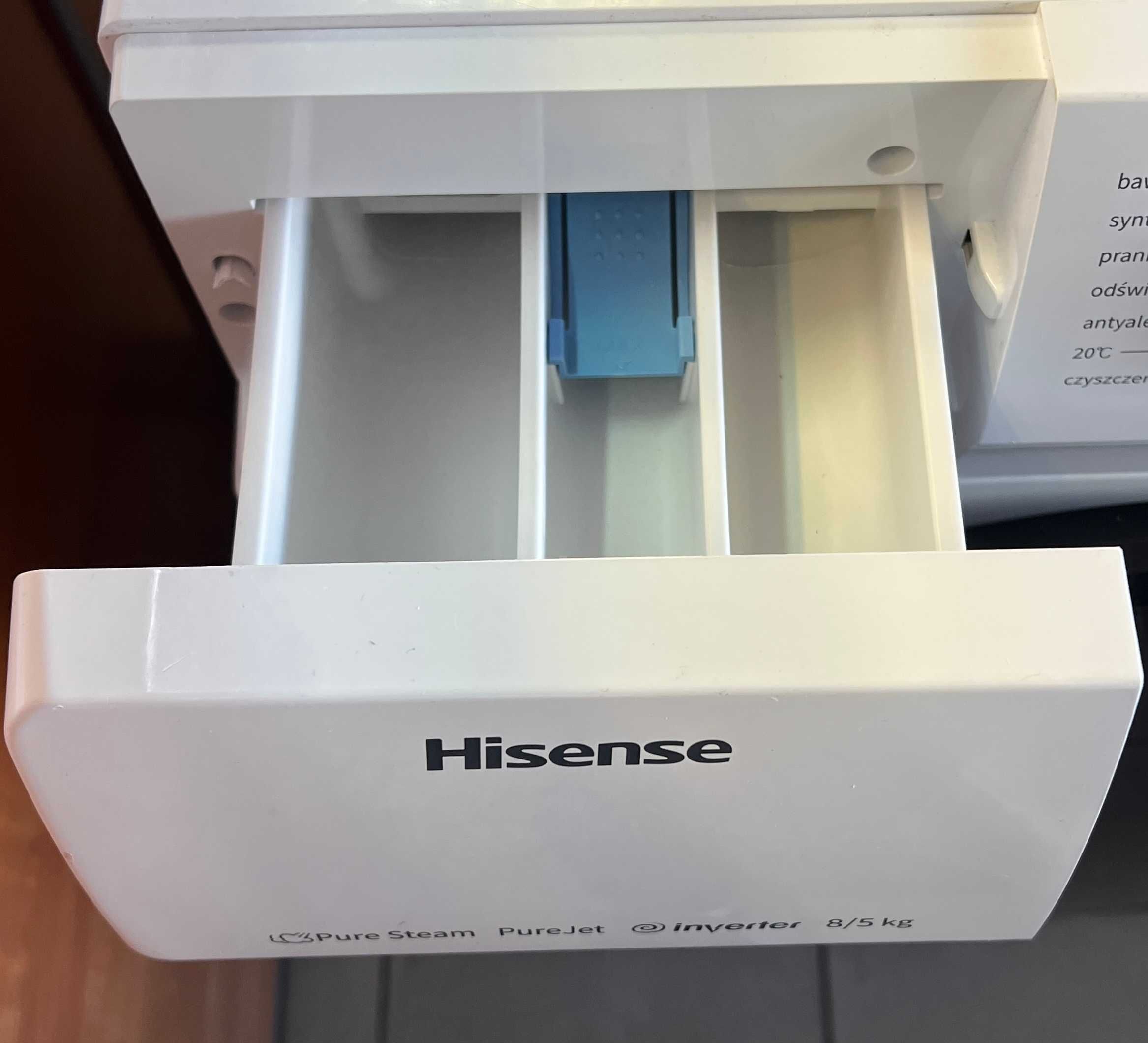 Outlet Agd: Pralko suszarka Hisense WDQA8014EVJM Warszawa