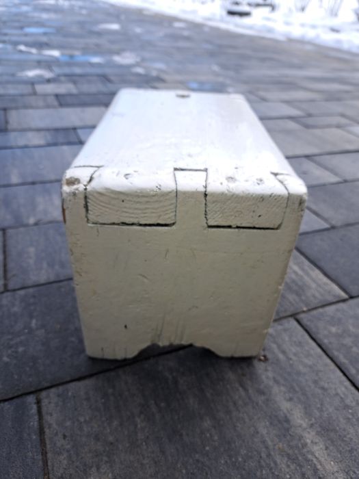 Stary taboret drewno