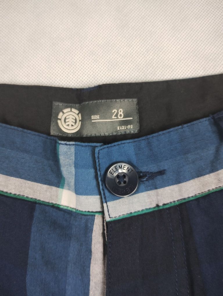 Szorty unisex Element krata nowe bawełna