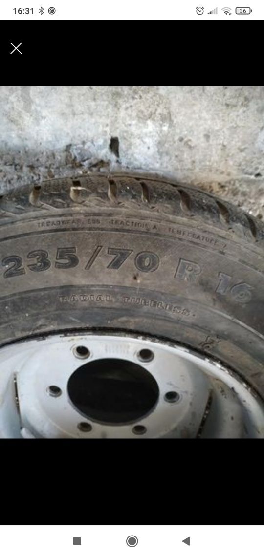 Koło bezdętkowe 235/70 R16