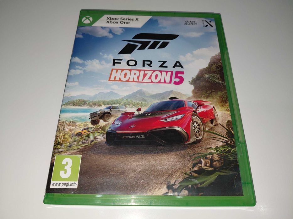 xbox one FORZA HORIZON 5 PL gra po polska mega wyścigi na płycie v4