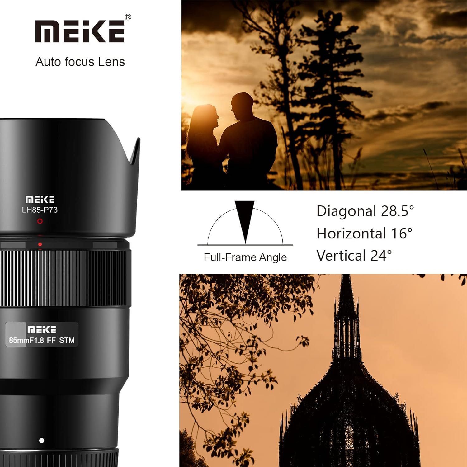 Meike 85 mm F1,8  câmaras Nikon Z Mount Z50, Z5, Z6, Z7(Nova )