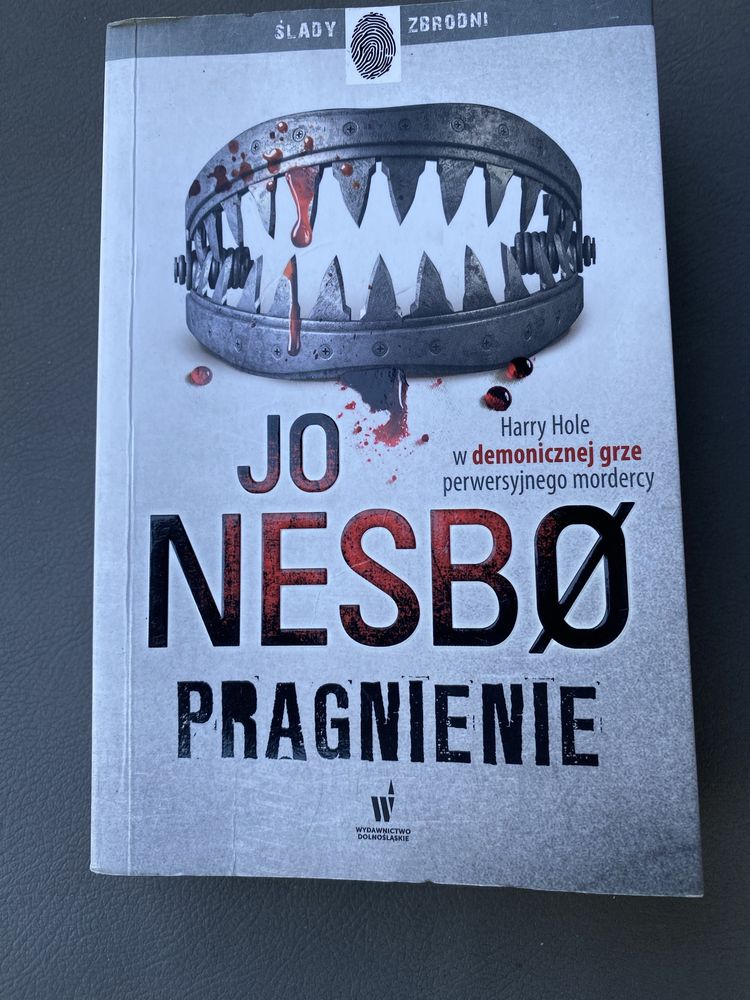 Książka Pragnienie Jo Nesbo thriller powieść kryminalna