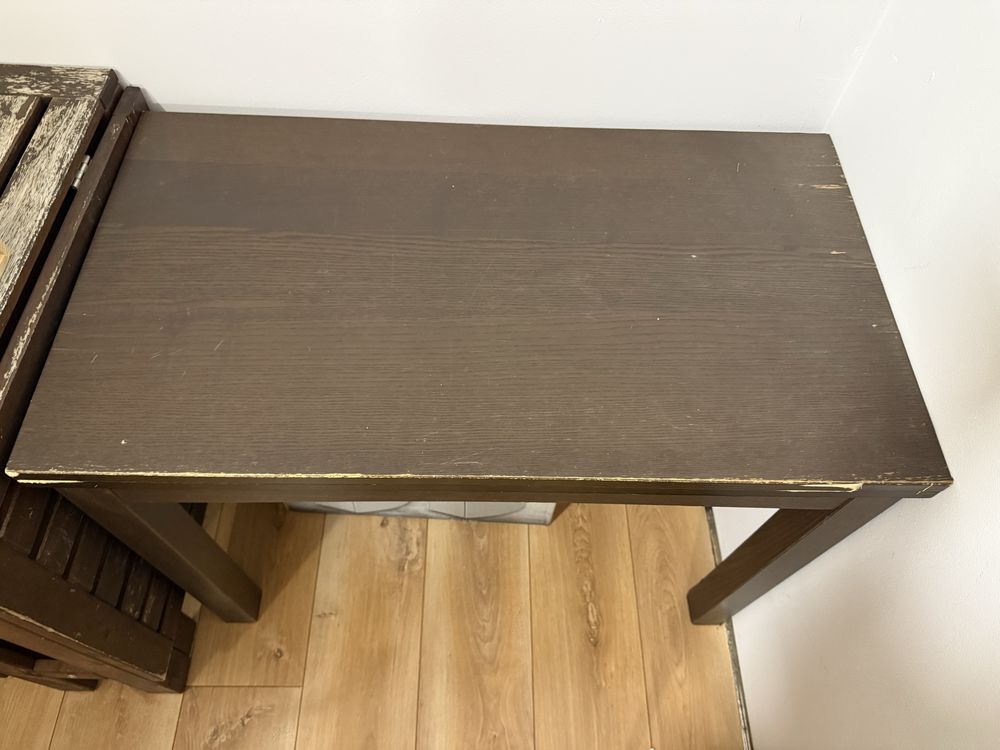 Stół Ikea brązowy, rozkładany