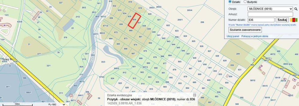 Działka w pobliżu zalewu Domaniów