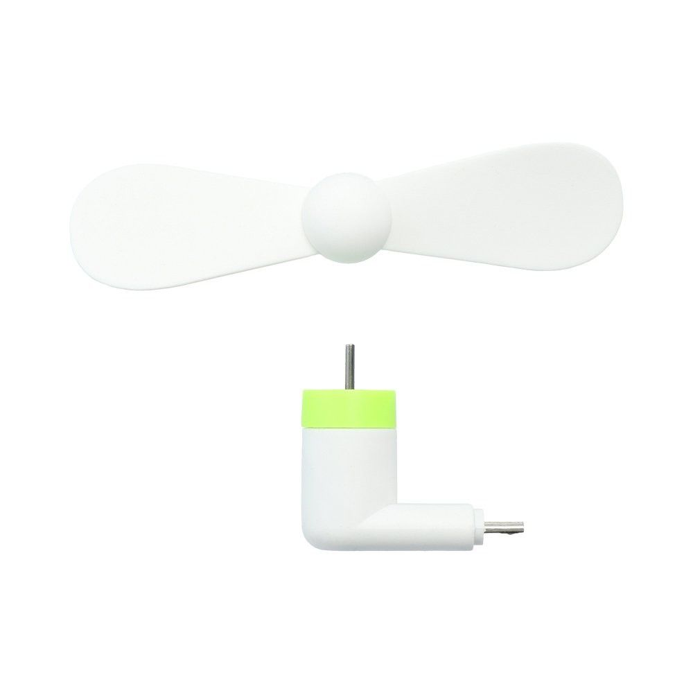Mini Wiatrak / wentylator na Micro USB White
