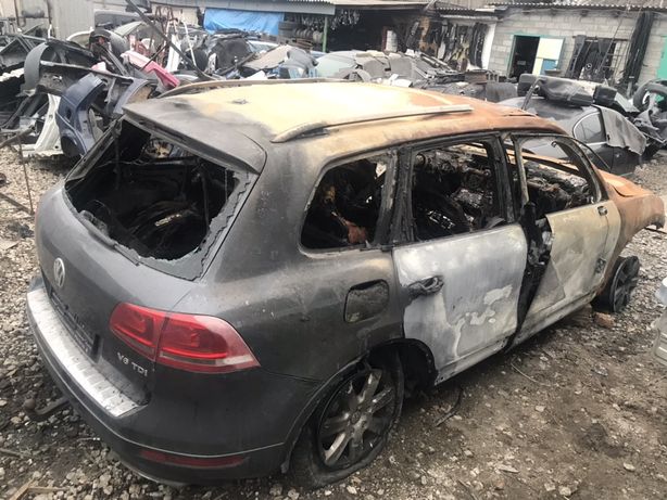 Продаю Volkswagen Touareg 2011 год после пожара