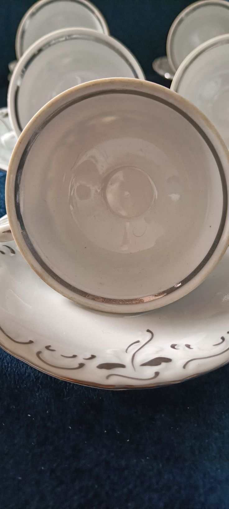 Porcelana Wałbrzych PRL zestaw