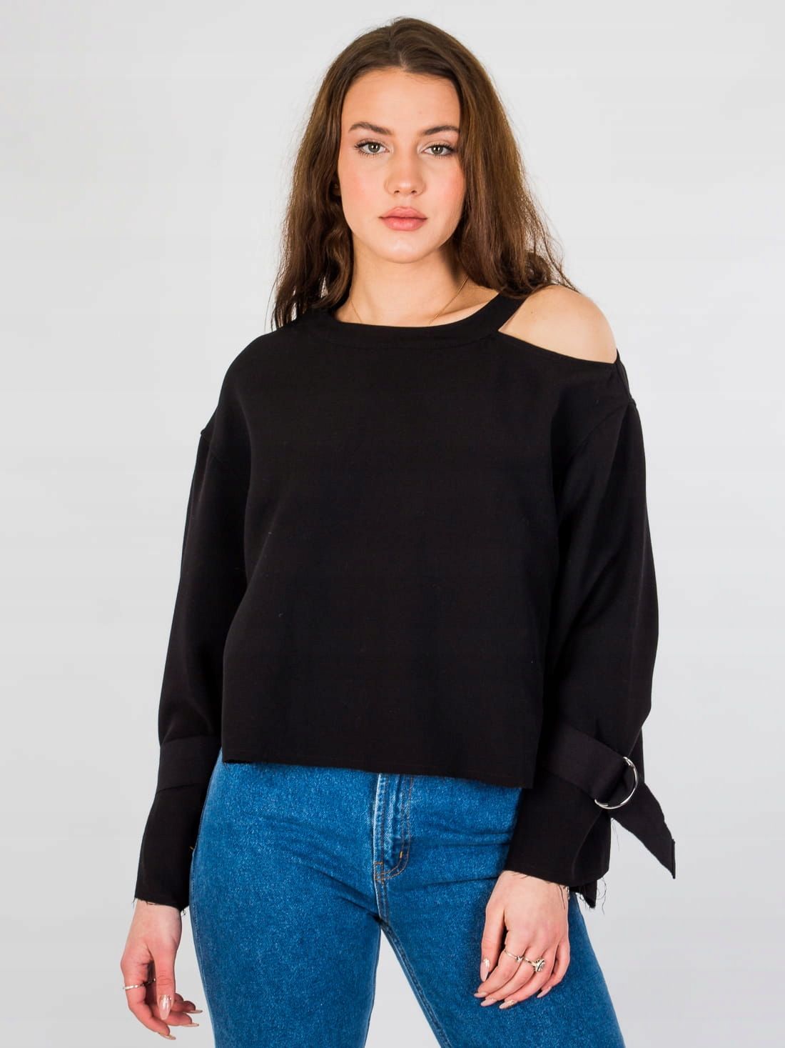 Only Bluza Oversize Z Surowym Wykończeniem L 40