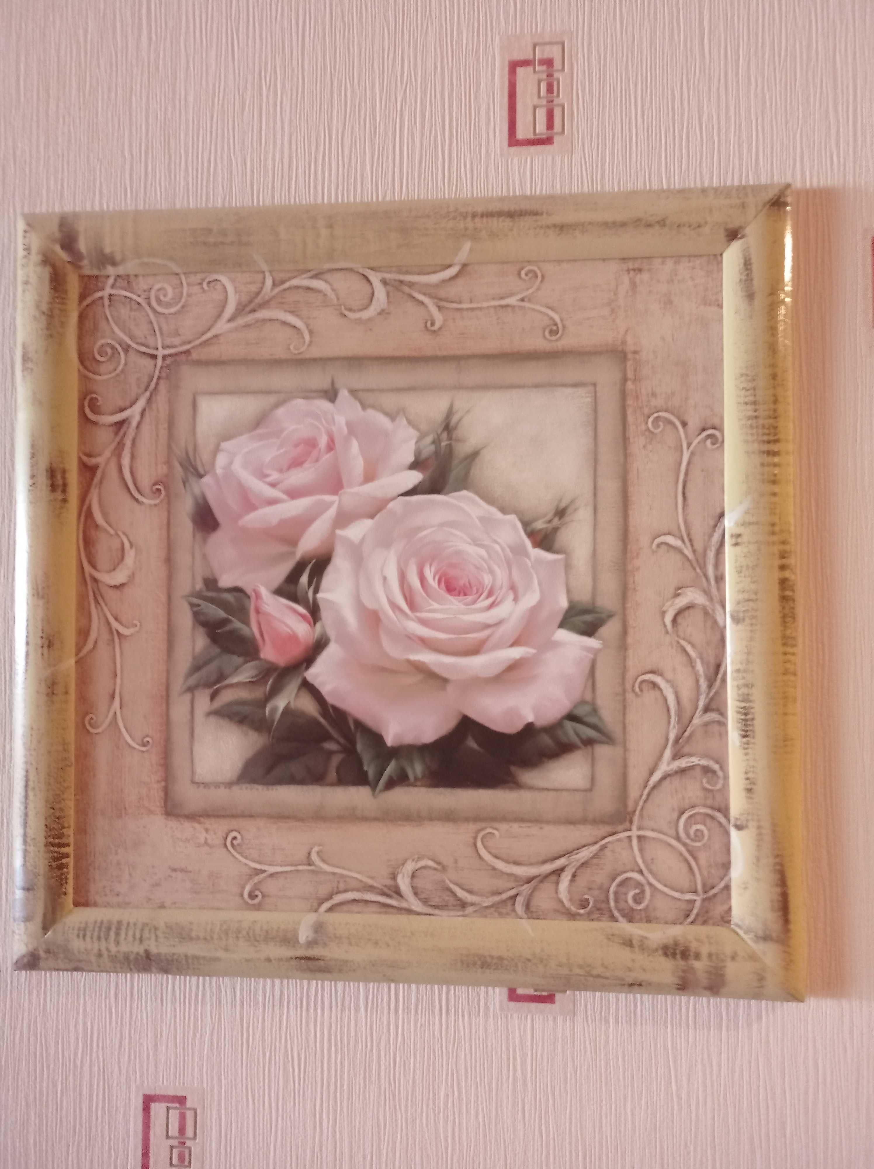 Картина "Розы" 58,5 см