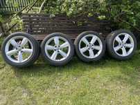 Felgi 17 s line, 5x112, opony dunlop 225/45
