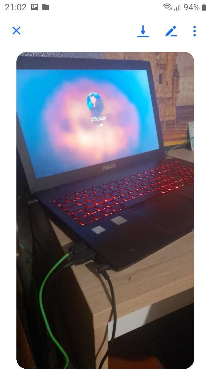 Computador asus windows