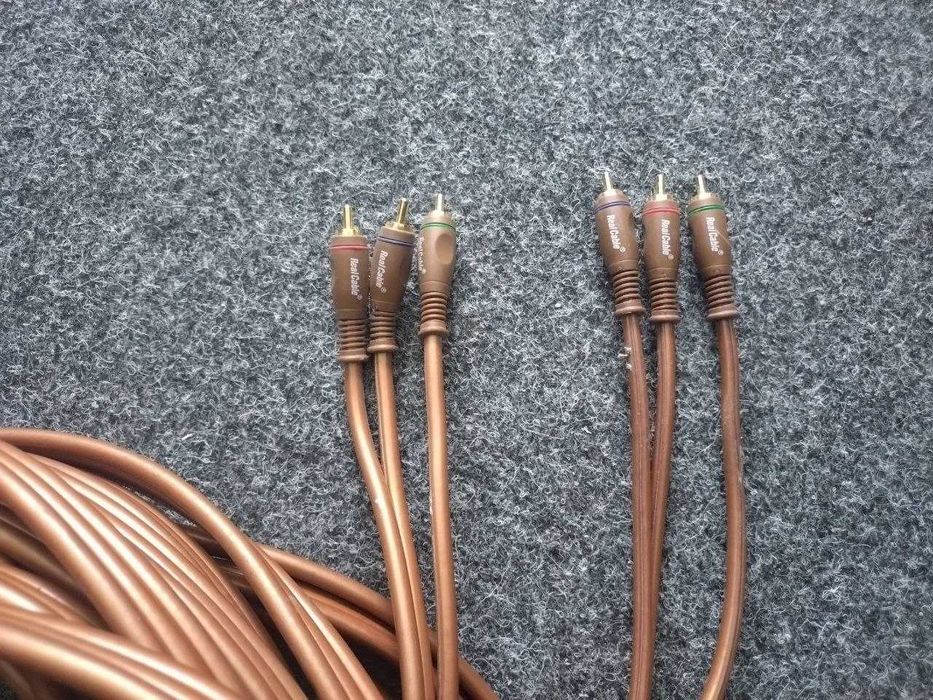 Kabel interconnect RealCable 3xRCA 15m