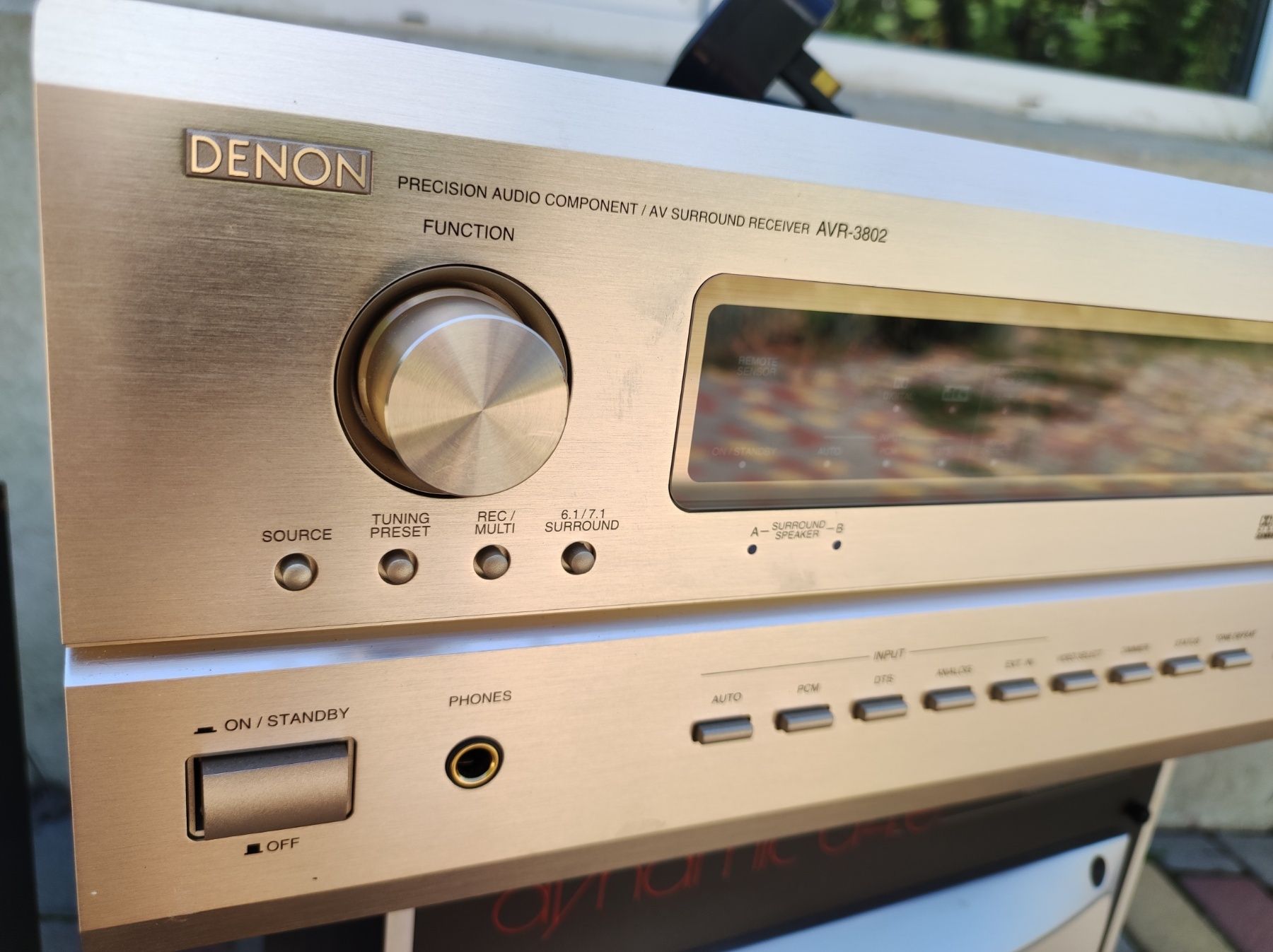 Усилитель, ресивер denon avr 3802