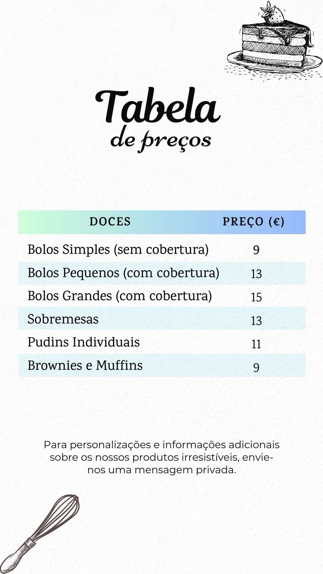 Doces e Salgados