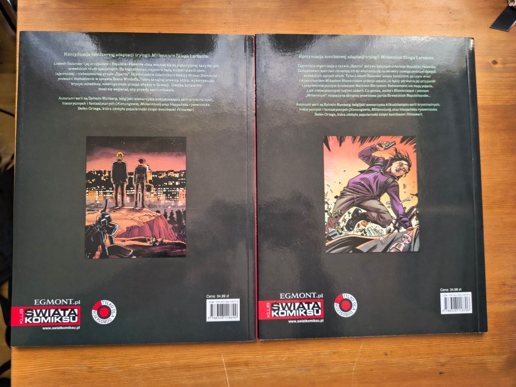 Komiks Millenium Saga tom 1 i 2