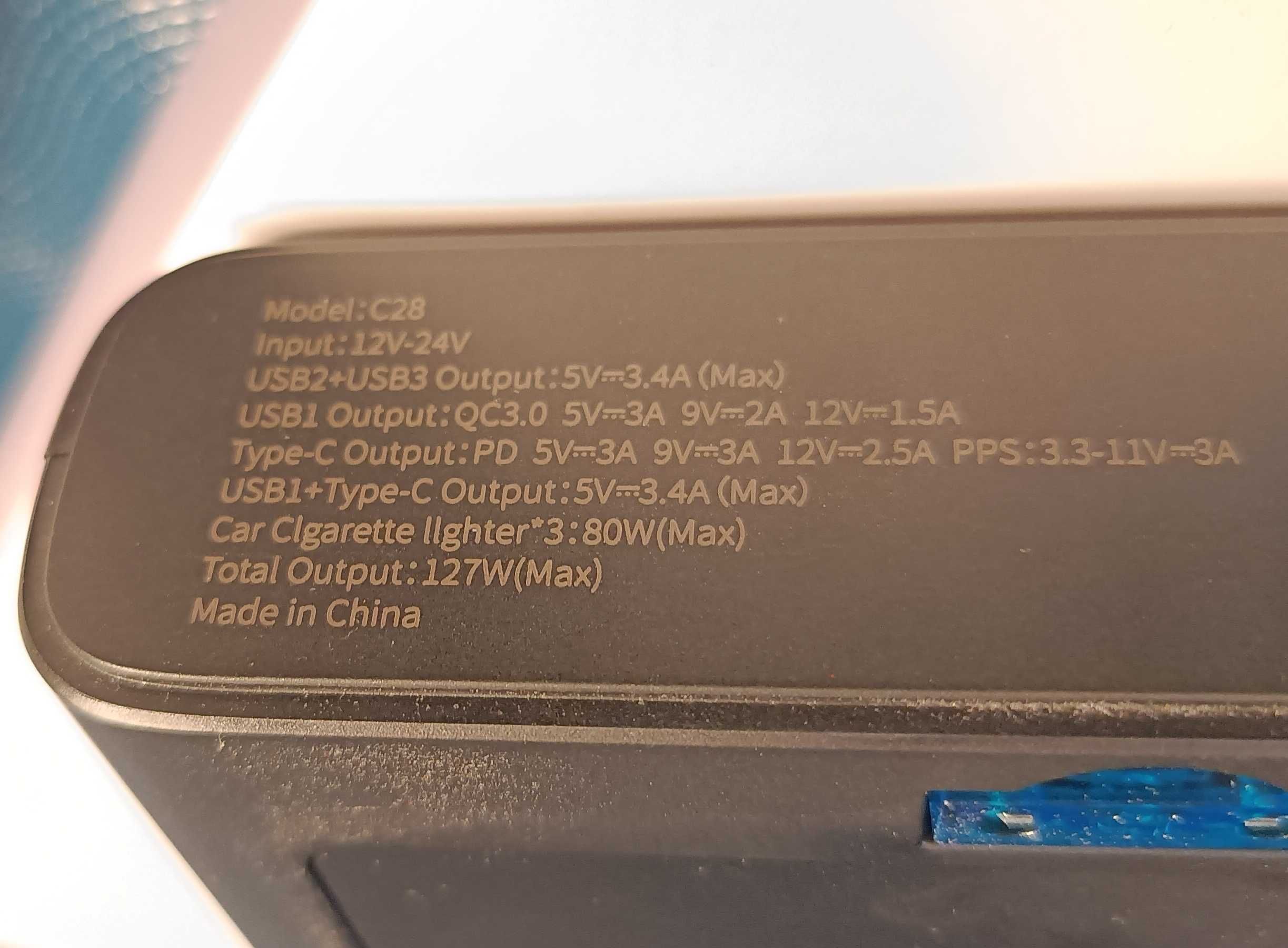 Авто зарядка разветвитель розетки много USB Toocki JaJaBor Essager