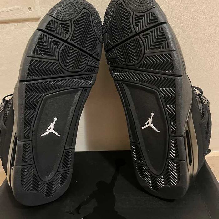 Buty meskie Mokasyny Jordan 4 Retro Black Cat R.45