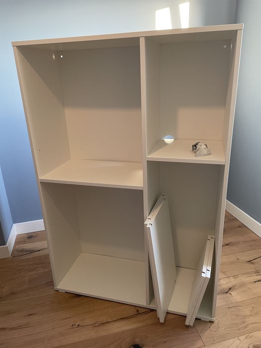 VIHALS Estante c/6 prateleiras, branco, 95x37x140 cm