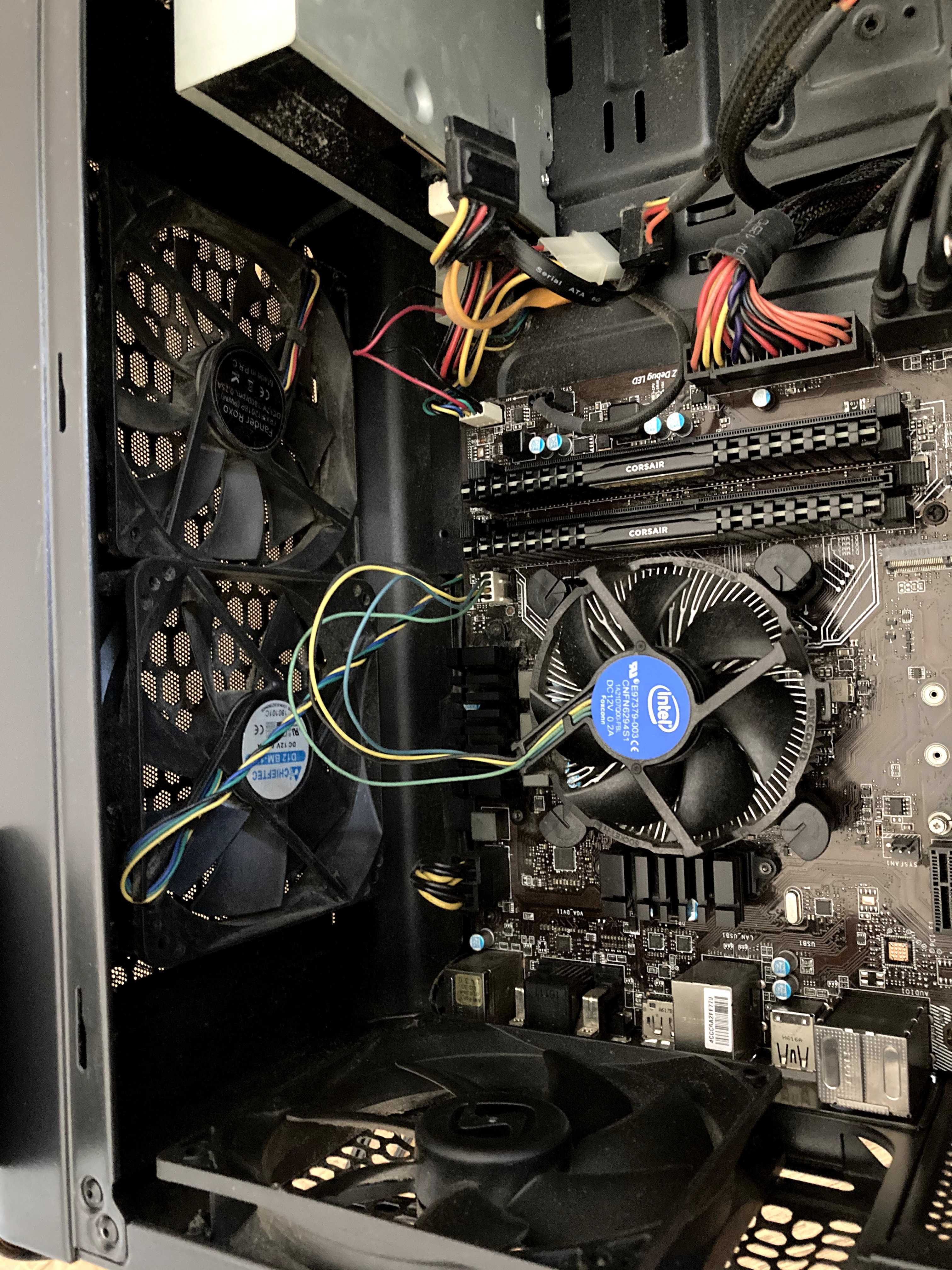 Zestaw komputerowy do gier i pracy – i5-6500, GTX 1070, 16GB RAM,