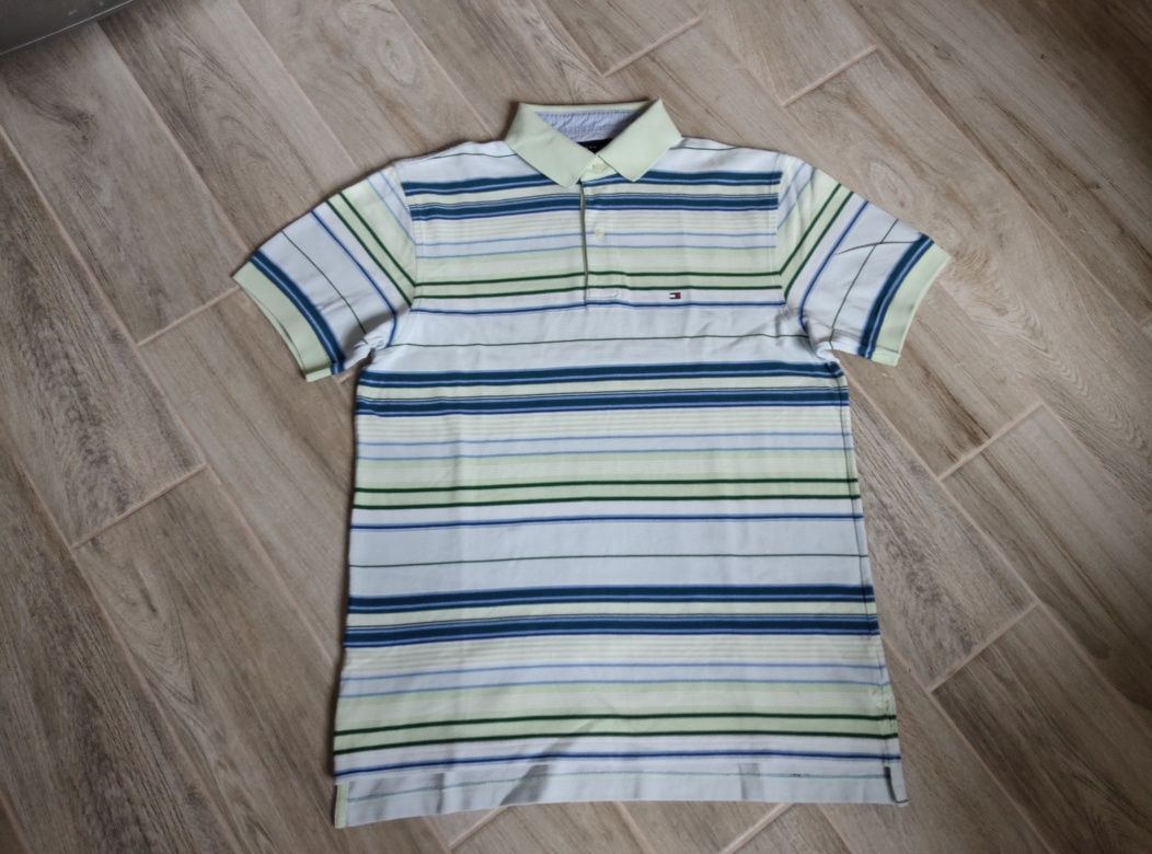 Tommy Hilfiger polo koszulka męska bawełna