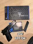 Pistolas Airsoft de Mola | 210–220 FPS | A partir de 30€ | NOVAS!